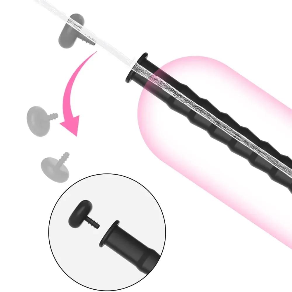 Urethra Stimulator Sounding Urethral Rod Toy Silicone Dilation Male Penis Insert Stick Masturbation Sex Toys For Men Adult Goods