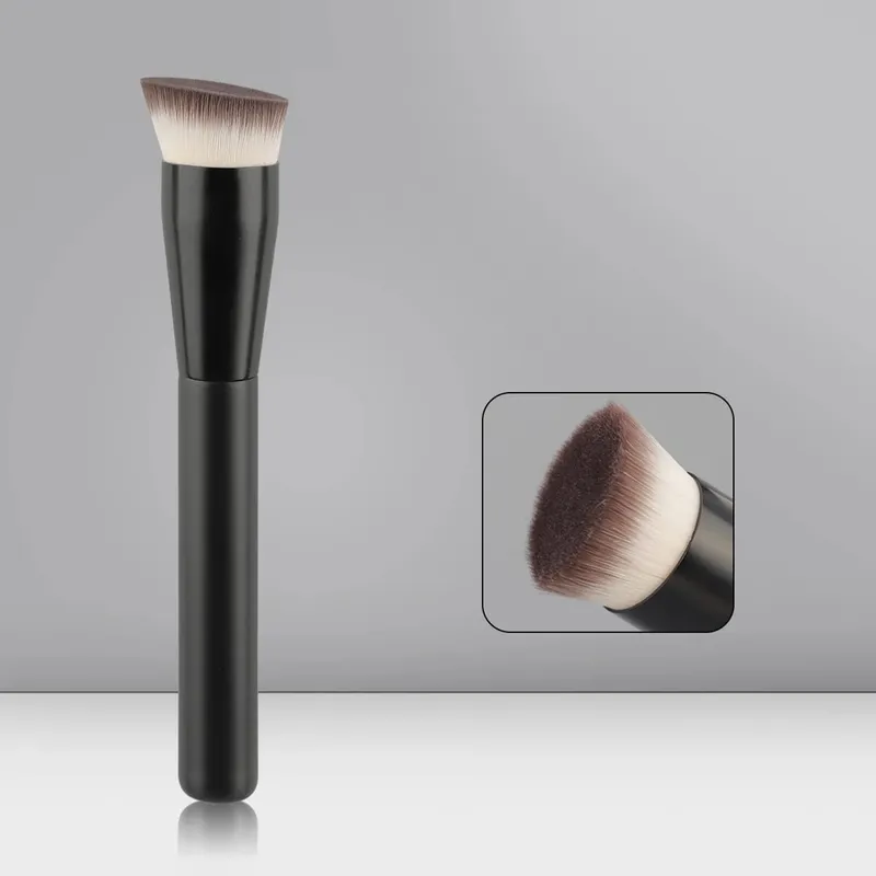 Makeup Brushes Foundation Concealer Angled Seamless Cover Synthetic Dark Circle Liquid Cream Cosmetics Contour Brush Beauty Tool