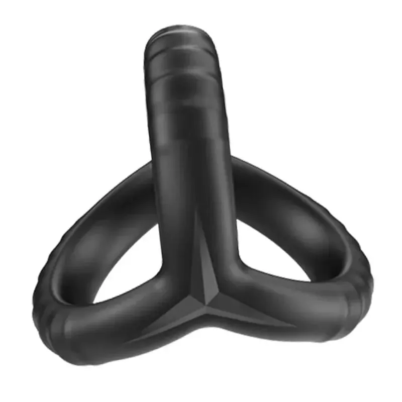Cock Rings Silicone Ball Stretcher Delay Ejaculation TPE Penis Ring for Men Sex Toys Adjustable Semen Lock Ring SM Penis Sleeve — image 21