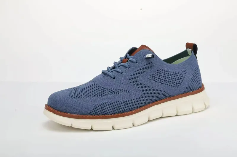 Stylish Oxfords Fashion Formal Business Urban Breathable Shoes for Male Non Slip Dress Sneakers for Man Men Casual Shoes Breeze