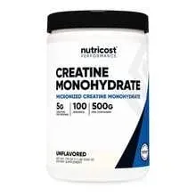 Creatine Monohydrate Powder 60 Servings Unflavored 5g Micronized Creatine Powder Gluten Free