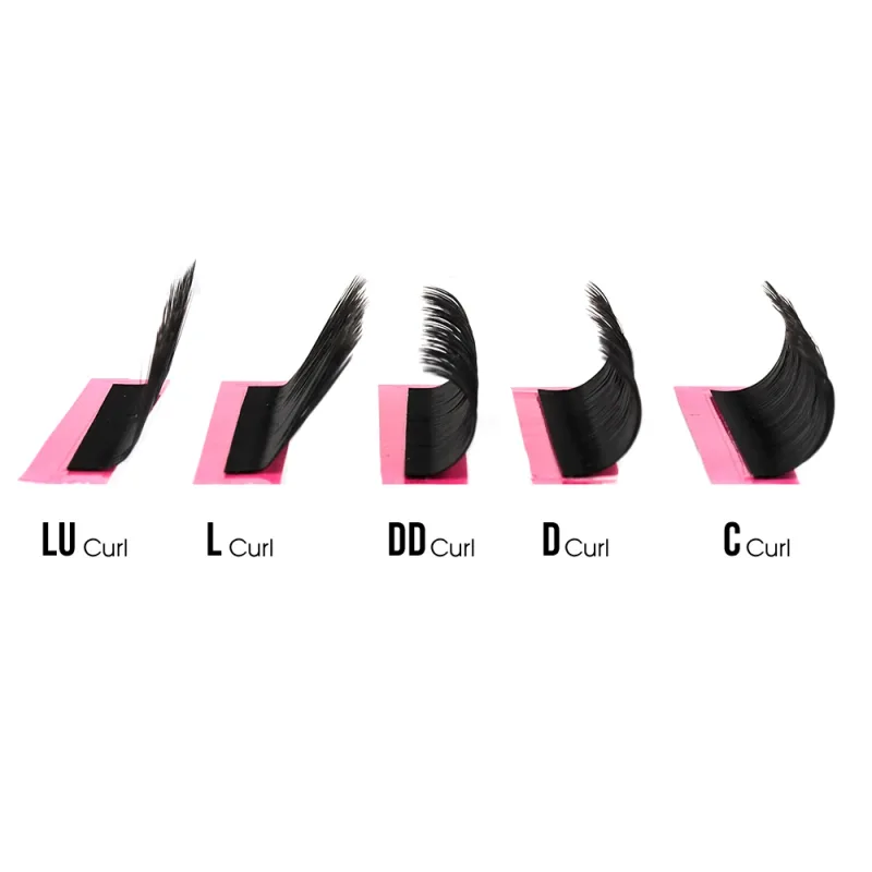 Fadvan Y-Form falsche Wimpernverlängerung YY Braun/Schwarz C/D/L/LU/L+ Curl Fox Eye — image 6