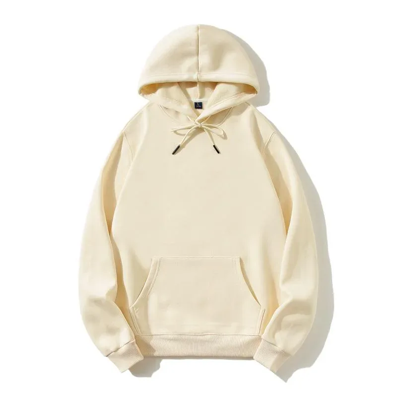 Cetakan Fesyen Hoodie Berkualiti Tinggi Logo Tersuai Kumpulan Peribadi Jenama Sulaman Lelaki dan Wanita Tebal 100 % Kapas Pullover Bulu