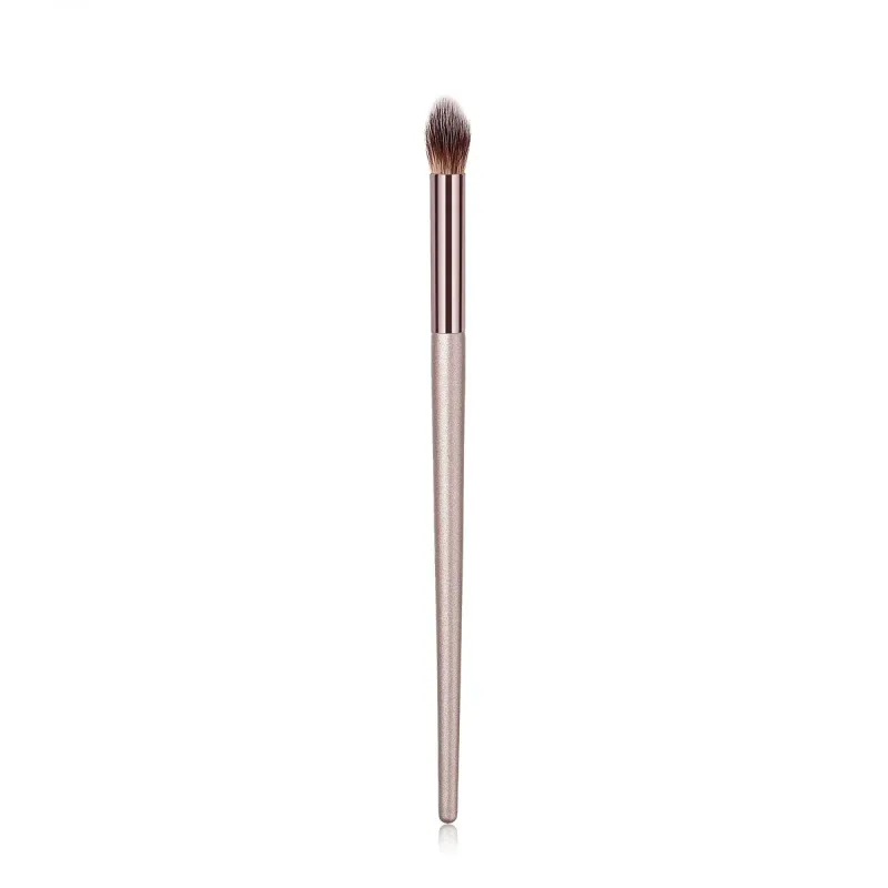 Soft Champagne Makeup Brushes for Women Cosmetic Foundation Powder Blush Eyeshadow Kabuki Blending Make Up Brush Beauty Tools