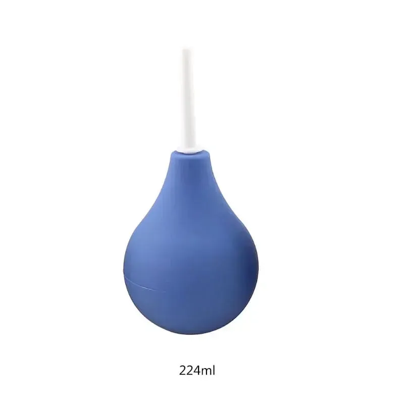Enema Cleaning Container Vagina Anal Cleaner Douche Bulb Design Medical Rubber Health Hygiene Tool Sex Toys For Woman/Man