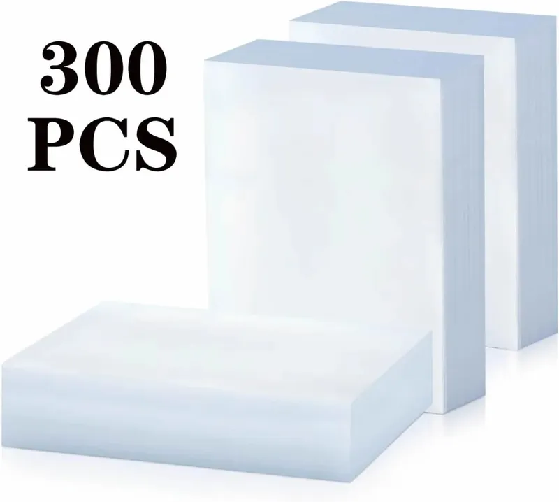 500 Counts Clear Penny Card Sleeves Plast Mjuka Trading Card Protectors för standard Pokemon MTG Baseball Sports Game Card — image 9
