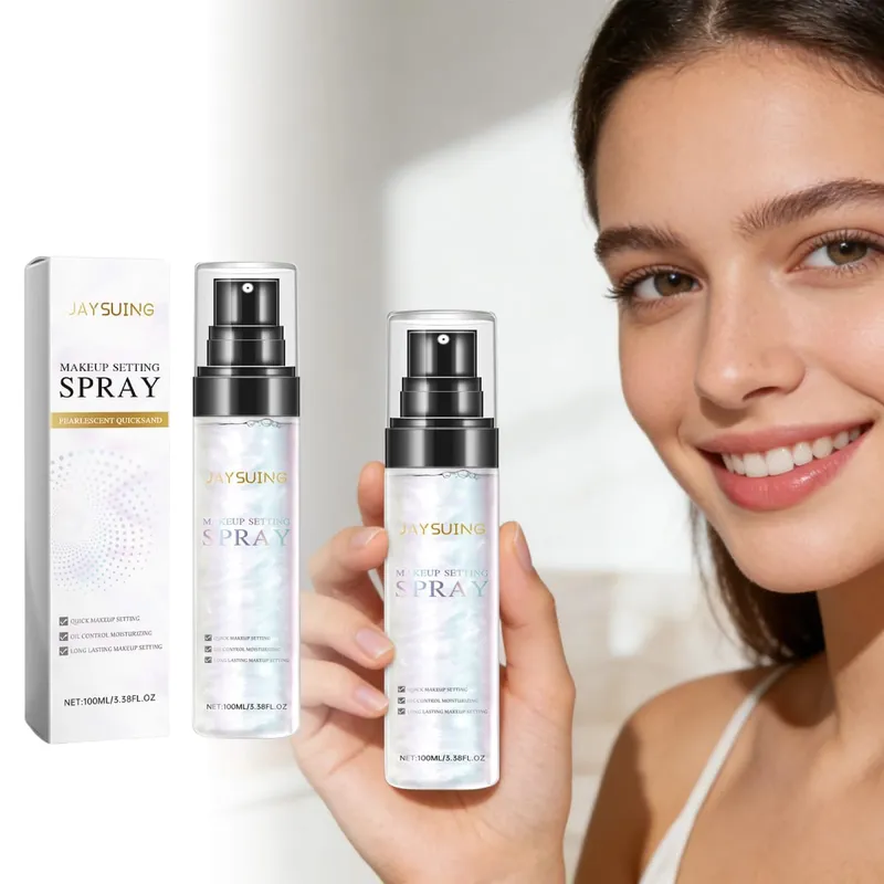 Jaysuing Makeup Setting Spray Lasting Makeup Hold Oil Control Quickly Drying Brighten Skin Tone Natural Lock Makeup Fixer Spray