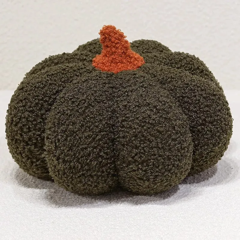 Multicolor Pumpkin Plush Pillow Soft Stuffed Pumpkin Cushion Home Decoration Cute Plush Toy Halloween Gift Bedside Bed Cushion — image 9