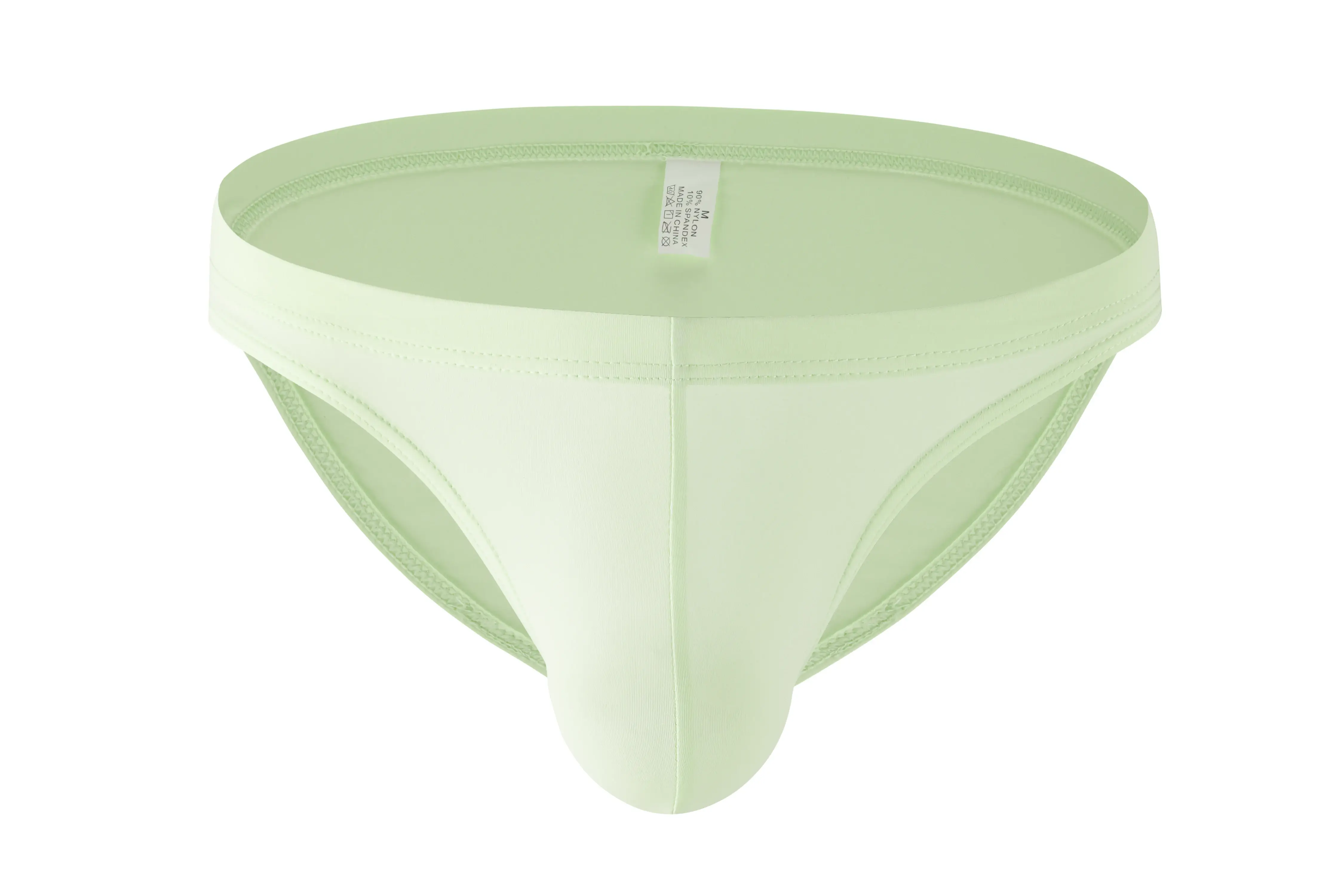 Ropa interior breve para hombre, calzoncillos sexis transpirables a la moda, calzoncillos cómodos elásticos de cintura baja de seda helada K58