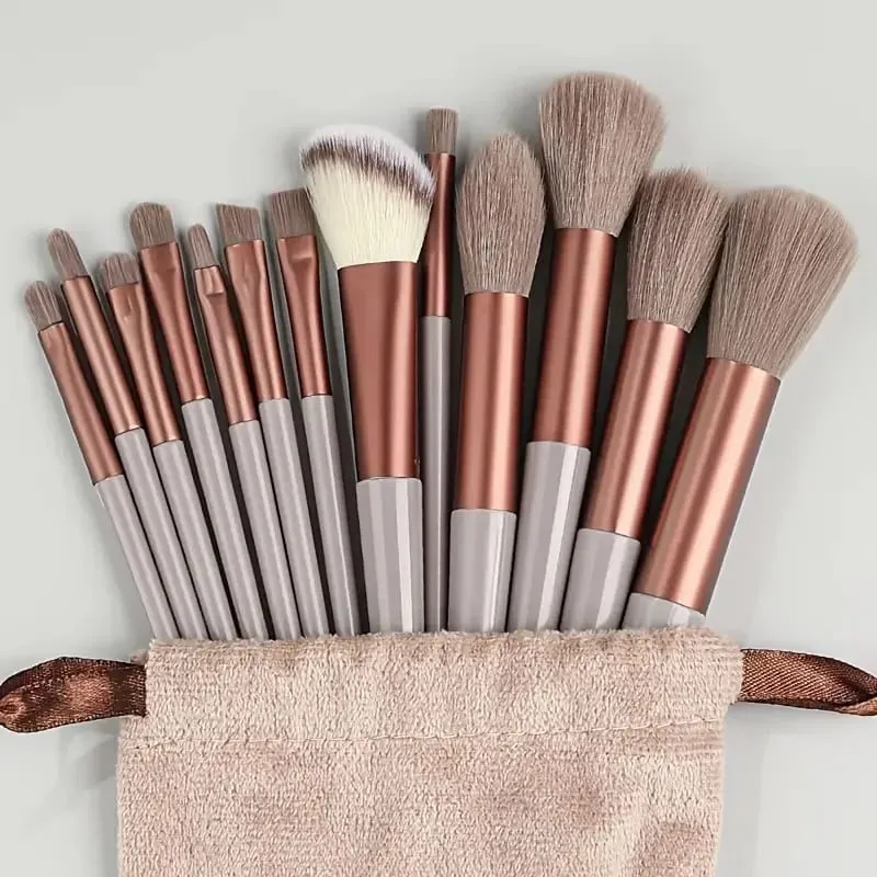 Makeup Brush Set Eye Shadow Highlighter Concealer Brush Blush Loose Powder Brush Blending Soft Fluffy Women Beauty Tool