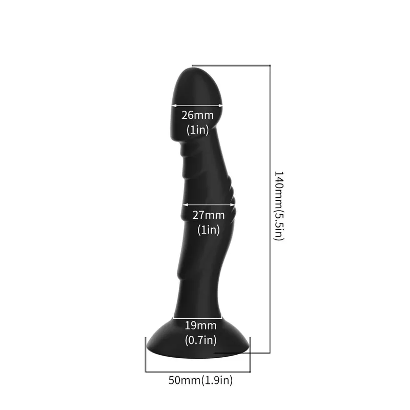 Dildo Anal Plug Butt Plug with Strong Suction Cup Prostate Massager Product Anal Dilation Masturbation Sex Toys Women Men 3 Size — image 9