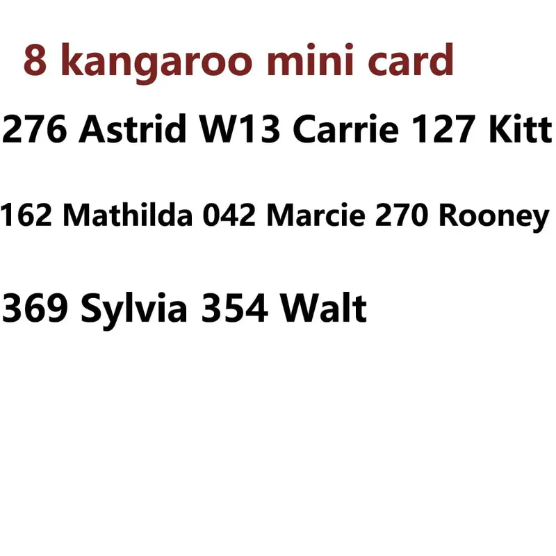 linkage card series 1 to series 5 Sanrio S1 to S6 card NTAG215 NFC Printing animal Card Work for NS switch