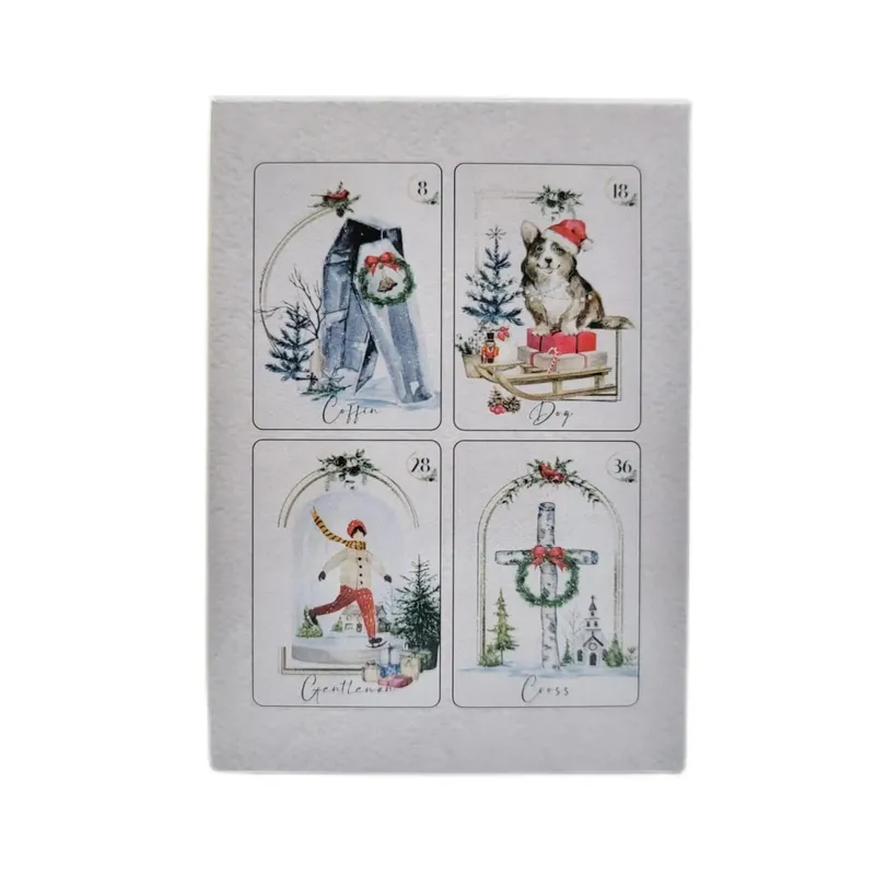 Christmas Oracle Cards Board Game Tarot Deck Game Board Oracle Cards Family Party Playing — image 6