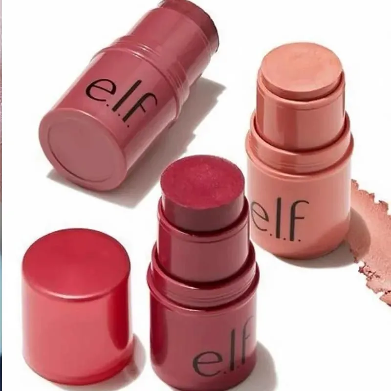 Elf Blush Contour Multi-functional Blush Stick Dual-use for Lips and Cheeks Matte Glow Primer Moisturizing Base Pore-minimizing — image 4