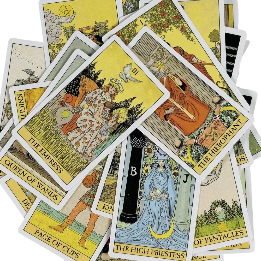 Rider of Before After Tarot Cards A 78 Oracle English Visions Divination Edition Deck Borad Playing Games Fortune Telling Game