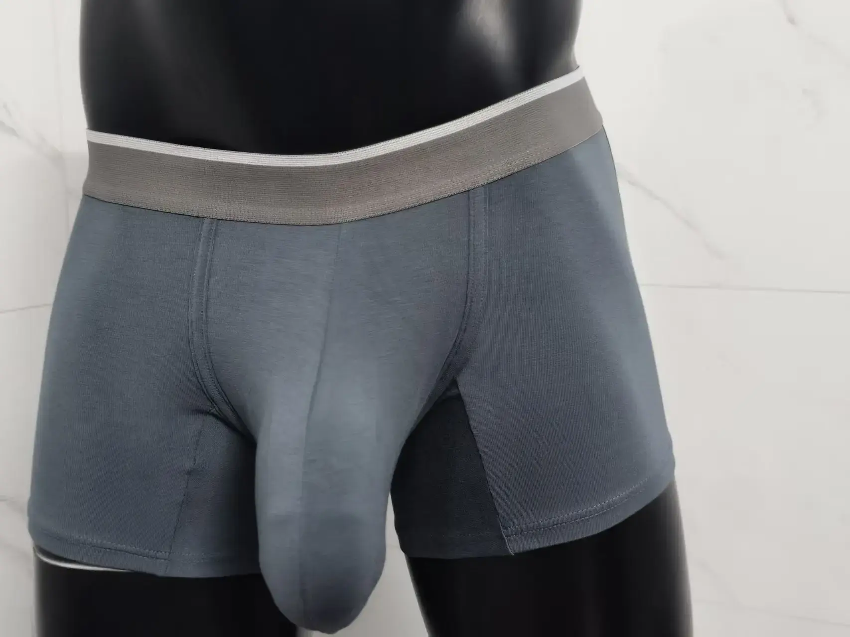 Seluar Dalam Boxer Modal Lelaki Premium Pouch Besar Seluar Dalam Bonjolan Lebih Besar Meningkatkan Penyejukan Bernafas Ringan Seluar Dalam Boxers Lelaki