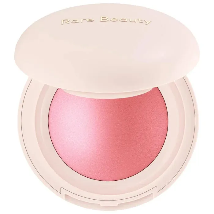 Rare Beauty 2 IN 1 Blush Highlighter Powder Palette Baked Silky Smooth Shimmer Glow Long Lasting Blendable Natural Face Makeup
