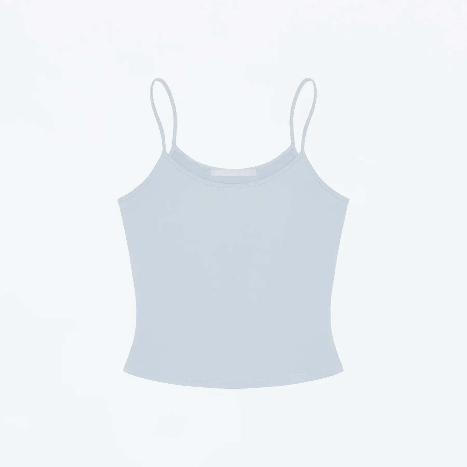 Tank Summer Solid Color Slim-Fit Camisole Basic Versatile Slimming Sleeveless Top Multi-Color Basic Versatile Top for Daily Commute Slim-Fit Camisole