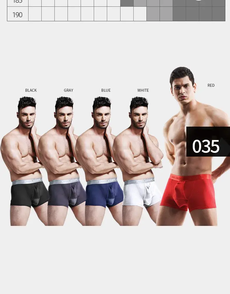 Men's Boxer Shorts Push Up Underwear Modal Underpants Male Brethable Bullet Separation Pouch Panties Cueca Plus Size L-5XL — image 7