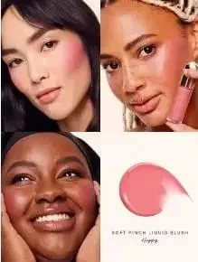 Rare Beauty Easy To Apply Highlighter Eyeshadow Palette Blush Hydrating Brightening Mashed Potato Blush Enhance Facial Details