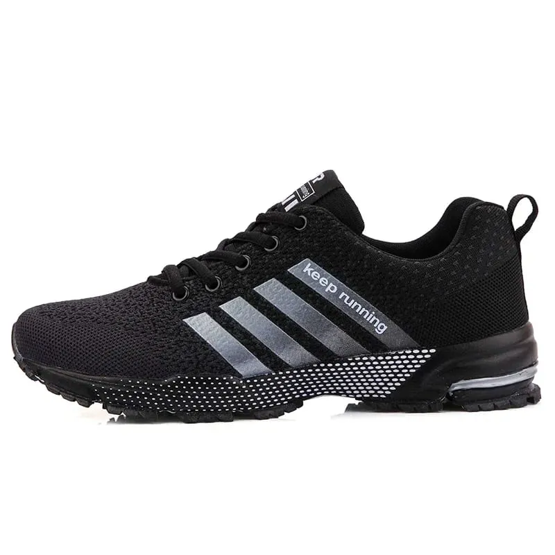 Men Shoes Comfortable Non-Slip Stable Shock Absorption Light Couple Shoes and Men's Sneakers Mesh Breathable Casual Basket Homme