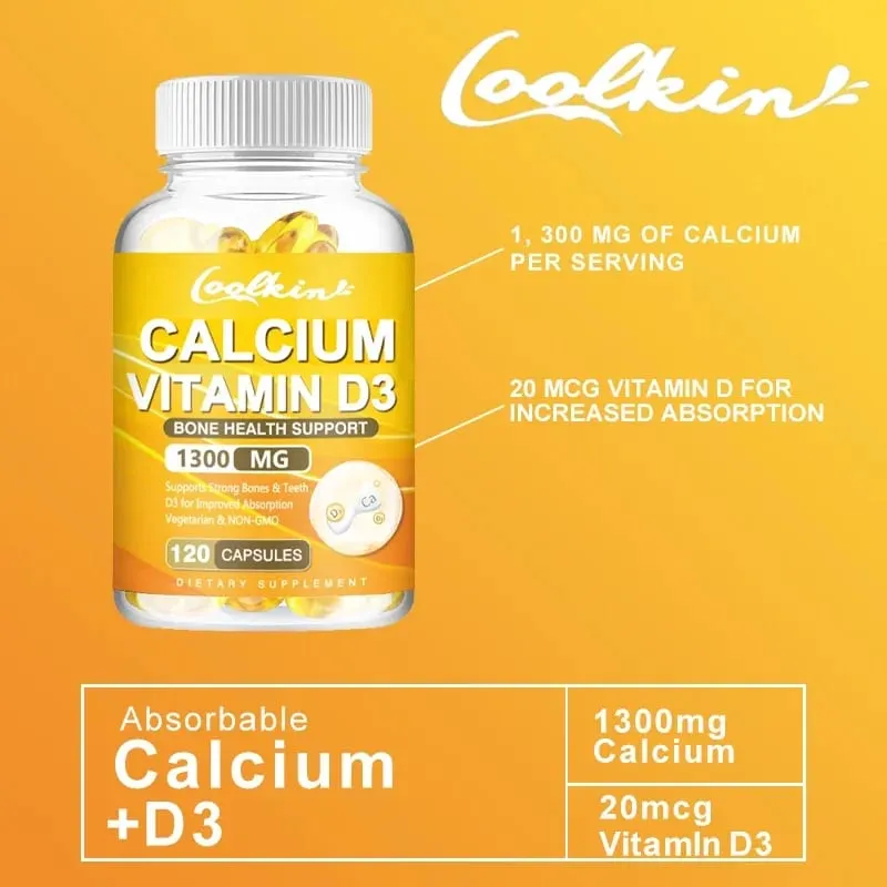 Calcium + Vitamine D3 Bevordert de gezondheid van de botten en ondersteuning van het immuunsysteem Verbetert de absorptie van carbonaat. Voedingssupplement