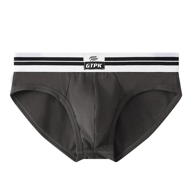 [Bloom the love] Marca 3 pezzi slip in cotone da uomo intimo nuovi slip da uomo Cuecas Masculina Homme uomo boxer taglia M-3XL E099-HR