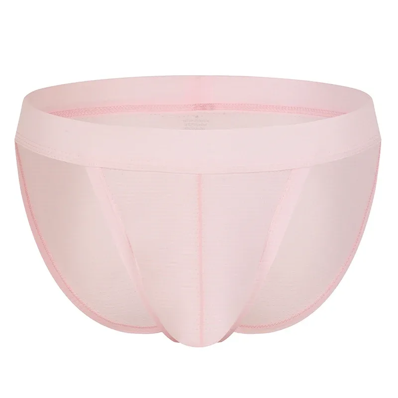 Men's Panties Underwear Low Rise Briefs U Convex Pouch Underpants Breathable Lingerie