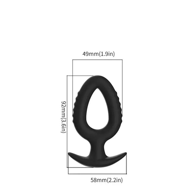 3Sizes Anal Plug Soft Silicone Anal Dildo Dilator Sex Toys for Women Dilating Butt Plug Erotic Stimulator Male Prostate Massager — image 8