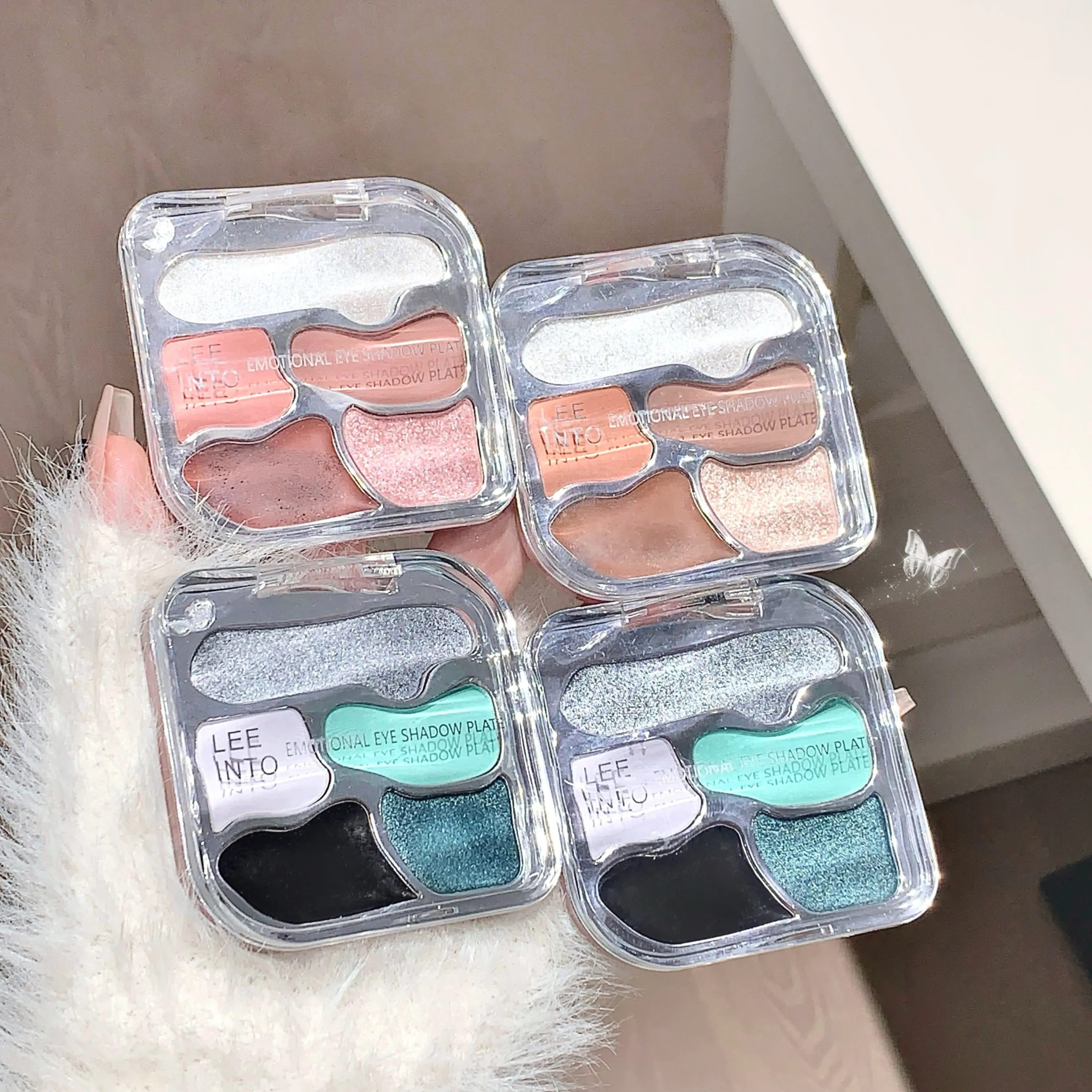 Five-color Comprehensive Eye shadow Palette Matte Highlight Contouring and Color-developing All-in-one Palette