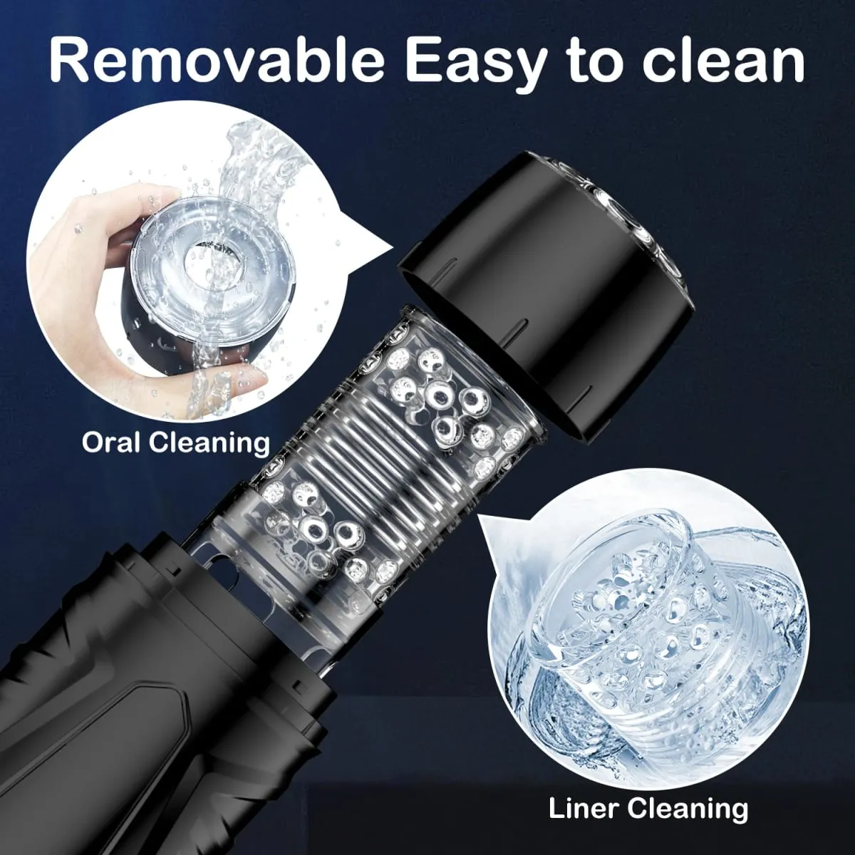 Telescopic Male Masturbator Automatic Mastubator Cup for Men 7 Thrusting Rotating Modes Penis Pump Piston Blowjob Sex Machine