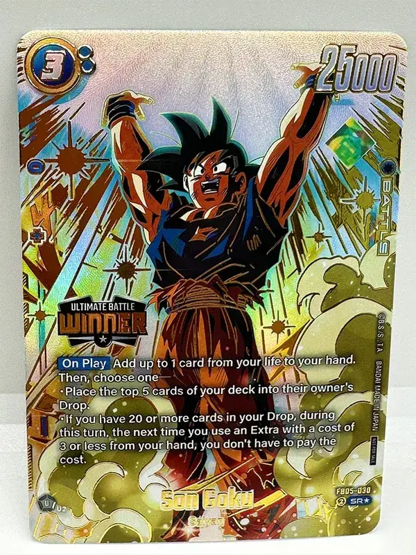 Super Card Game Fusion World Saiyan Goku Broli Toys Hobbies Hobby Collectibles Game Collection Anime Cards