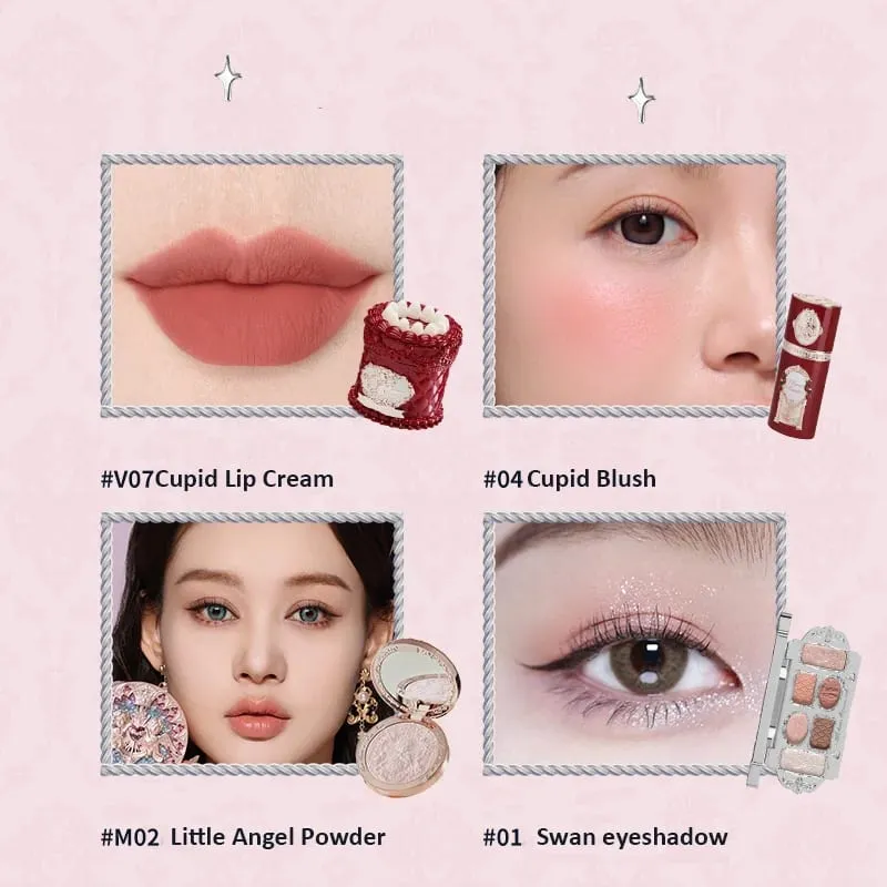 Flower Knows Makeup Set Lip Mud Highlighter Powder Blusher Eye Shadow Professional Makeup Gift Kit for Girl Cosmetics Full Set — image 14