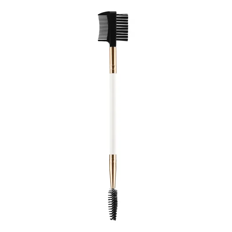 1/2/5 STK 3 hoved øjenbryn øjenvipper Shaper Dobbelt hoved børste Makeup Grooming Tool Kosmetik med 3 forskellige Spoolie børster — image 8