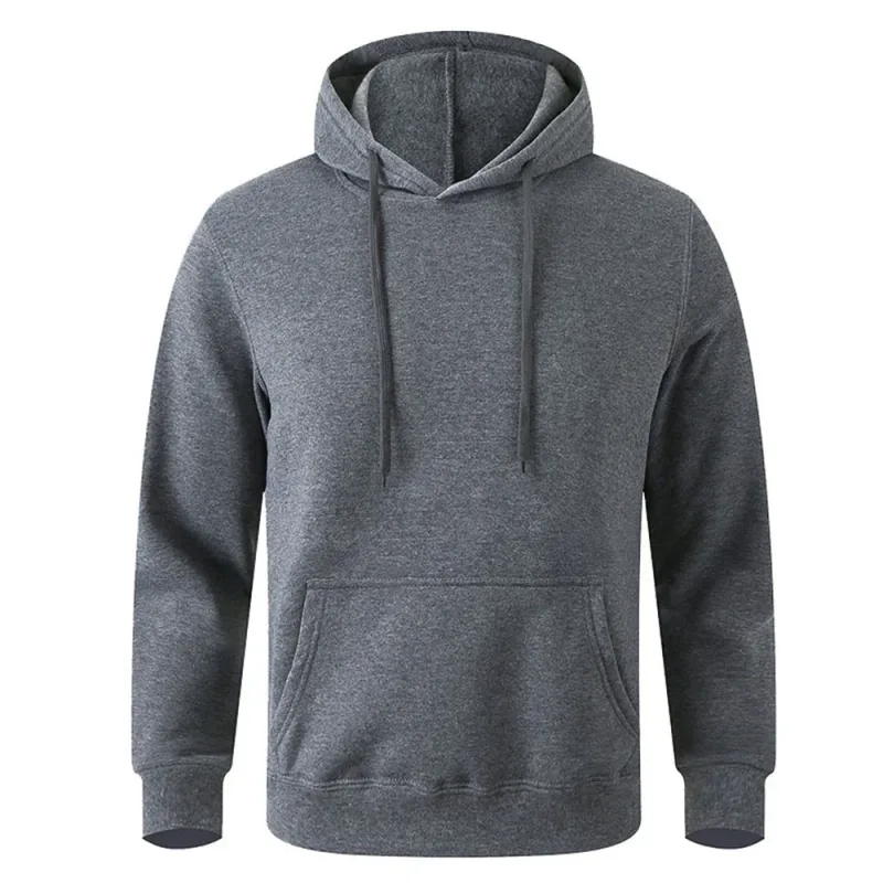 Men's Soft Loose - Fit Fleece Pullover Hooded Sweatshirt With Pockets For Cold Days