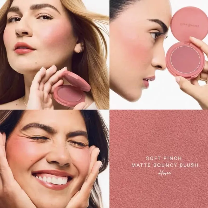 Rare Beauty Easy To Apply Highlighter Eyeshadow Palette Blush Hydrating Brightening Mashed Potato Blush Enhance Facial Details