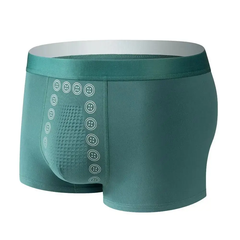 Polyester Men's underwear Stretchable Fiber Magnetic therapy Men's boxers Comfortable Briefs for Casual use