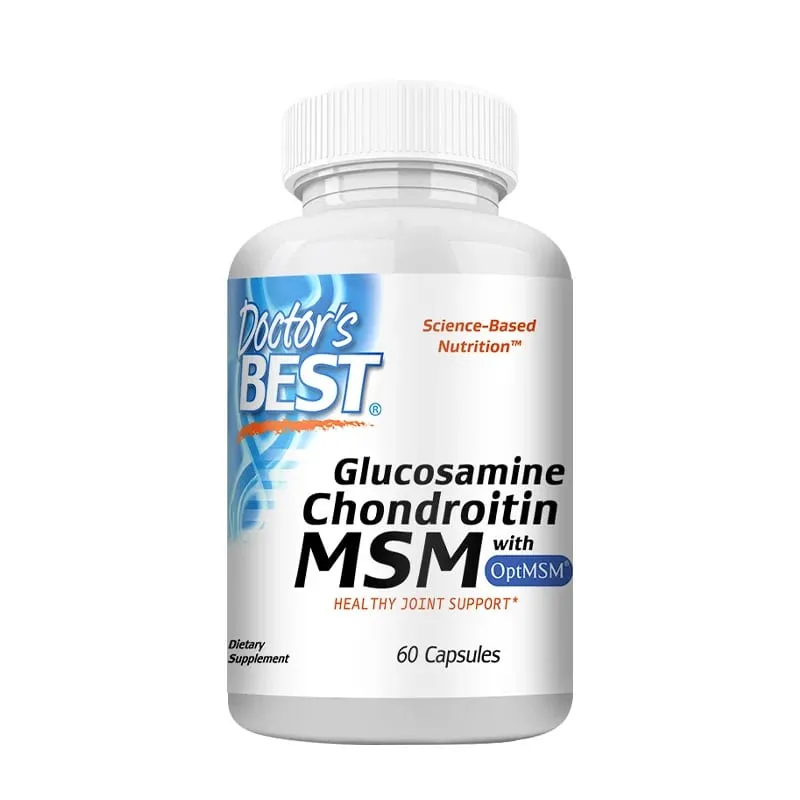 Glucosamine Chondroitin MSM with OptiMSM Joint Support Helps with Joint Mobility Overall Health