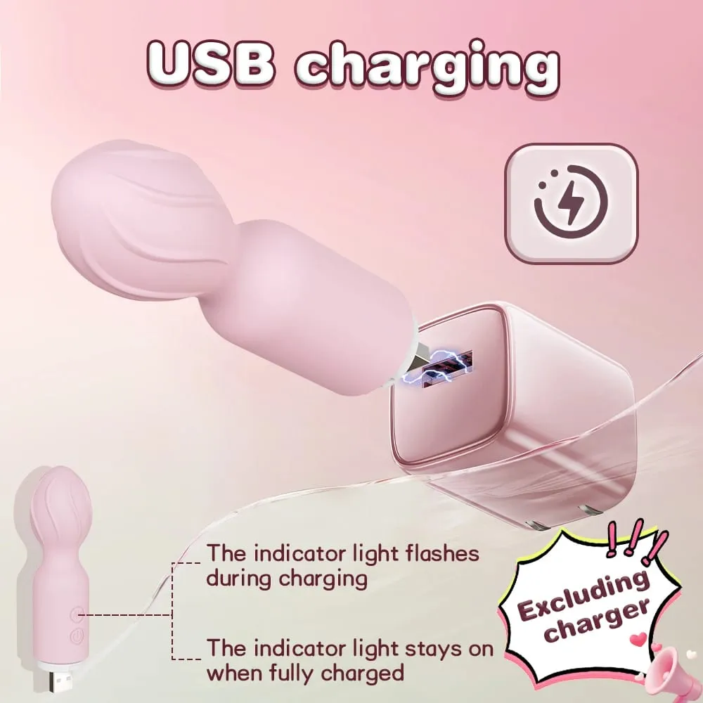 Mini AV Vibrator Female G Spot Vibration Vagina Anal Clitoris Vibrating Stimulator Dildo Vibrator Shop Adult Sex Toys for Women
