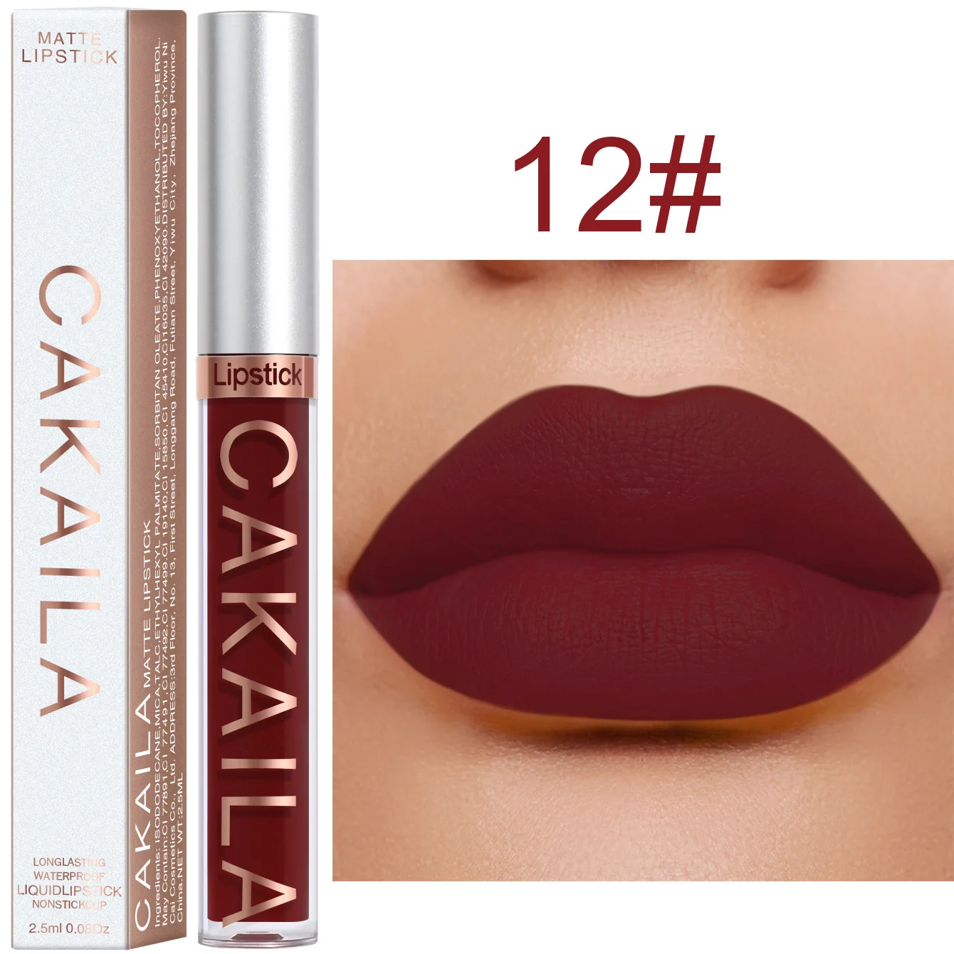 Matte Velvet Lipstick 18 Colors Lip Gloss Long Lasting Non-marking Sexy Waterproof Liquid Lipsticks Lip Makeup Cosmetic