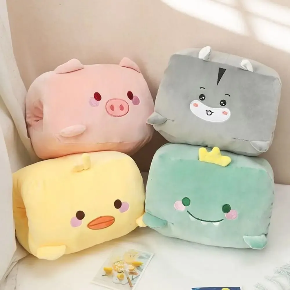 Creative Plush Toy Hand Warmer Plush Pillow Keep Warm Super Soft Office Nap Pillow Animal Hand Hold Pillow Stuffed Toy Men Women