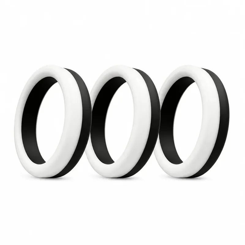 Silicone Penis Ring Cock Ring Erection Ring Delay Ejaculation Fixed Stamina Enhancer Sex Toys Adult Male Couples Long Lasting