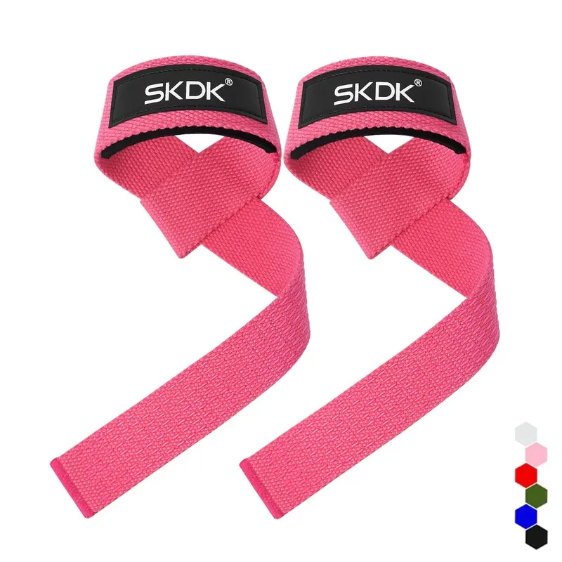 1 Pair Weightlifting Wrist Straps Strength Training Adjustable Non-slip Gym Fitness Lifting Strap Wrist Support Sports Grip Band — image 14
