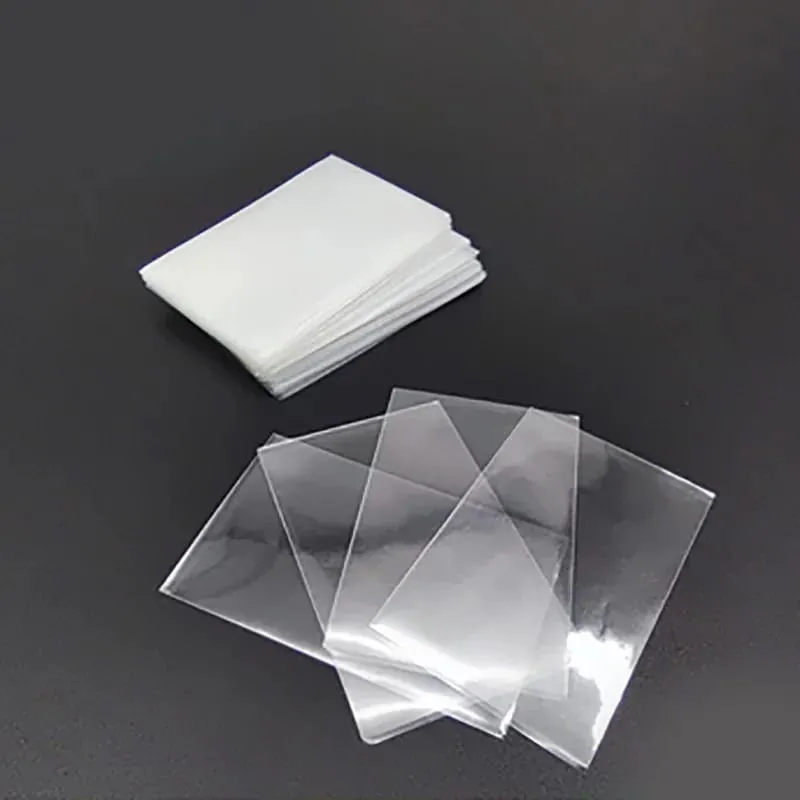 100 pçs/set Vários Tamanhos Mangas de Cartão Transparente Jogo de Cartas Mágicas Tarô Cartas de Poker Protetor Mangas de Cartão