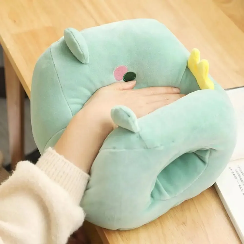 Creative Hand Warmer Pillow Super Soft Hand Hold Office Nap Pillow Keep Warm Animal Pillow Stuffed Winter — image 8