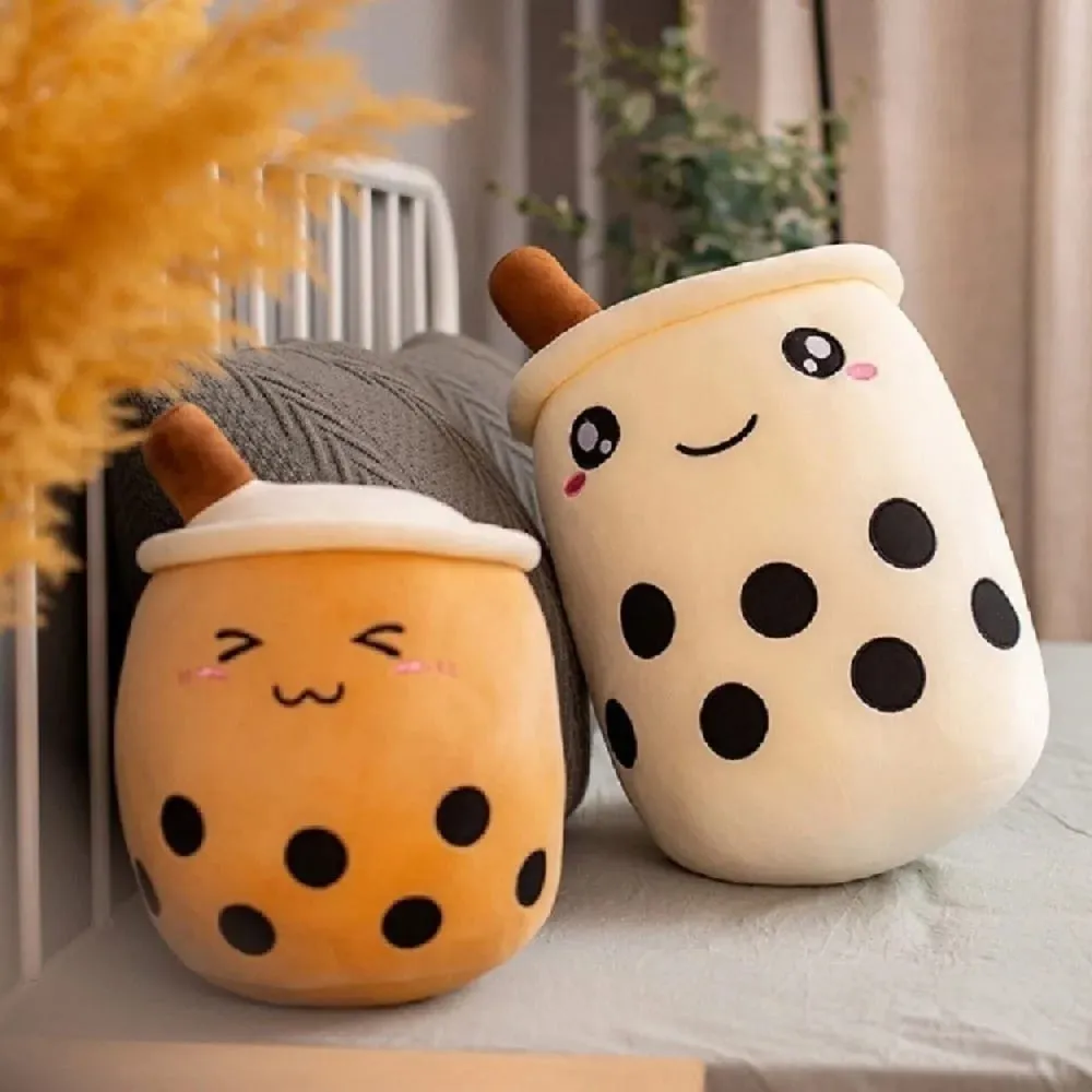 새로운 25/35cm 버블티 베개 부드러운 쿠션 베개 인형