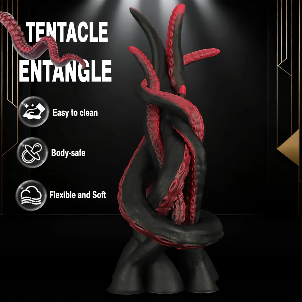 50-100cm Super Long Anal Whip Octopus Anal Plug Silicone Suction Cup Bdsm Buttplug Dilatdor Anal Xxl Sex Toys Women Men Sex Sho — image 2