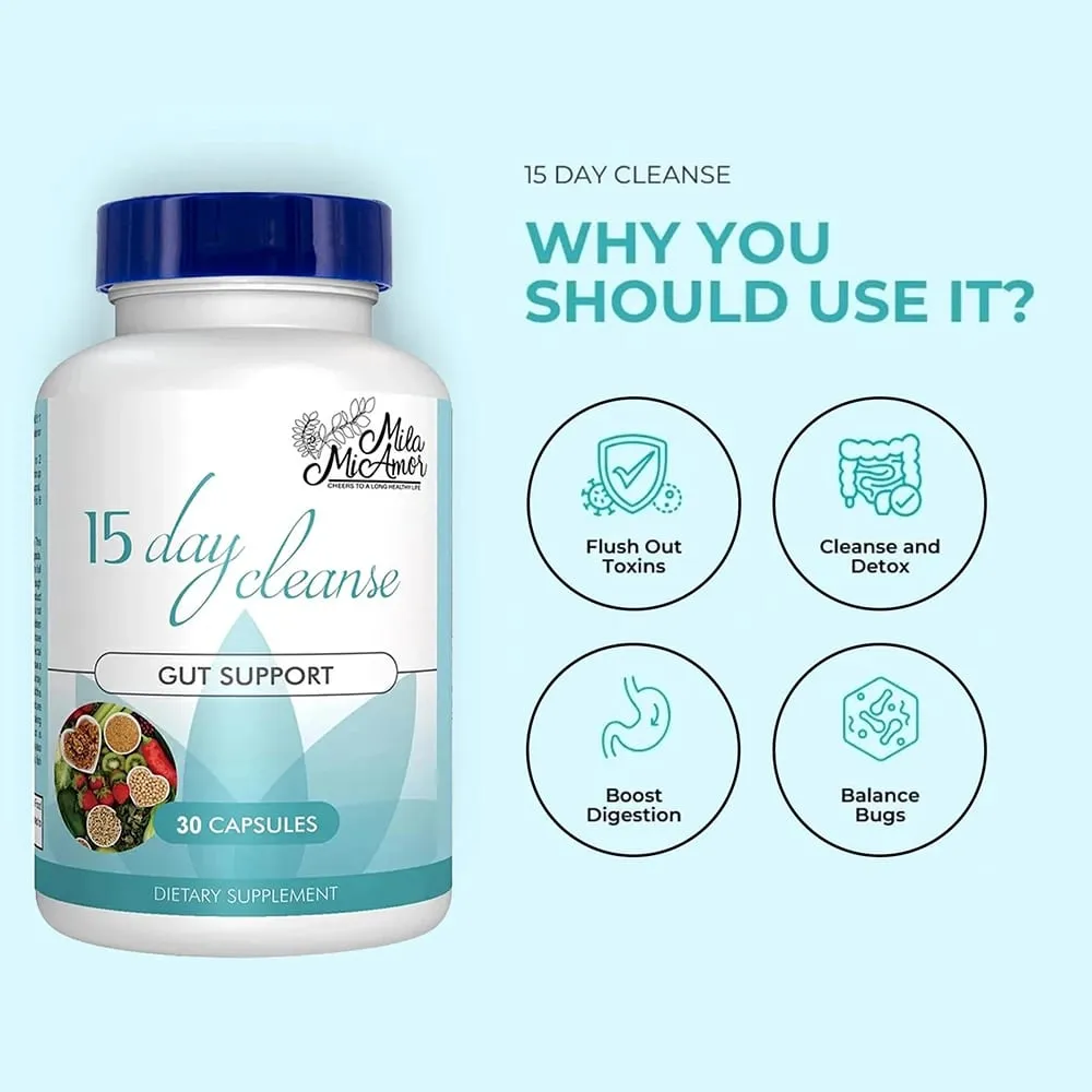Best Colon Dissolving Cleansing Capsules for Overall Colon Digestive Regulation & Maintaining Gut Health Constipation Relief — image 3