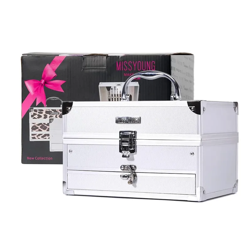 Full Face All-in-One Makeup Set Eyeshadow & Blush Integrated Palette Long Lasting Portable Multifunctional Facial Cosmetics Kit