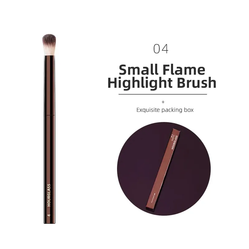 Hourglass Makeup Brush All Kinds Eyeshadow Foundation Concealer Powder Bronzer Blusher Eyeliner Retractable Professional Brushes